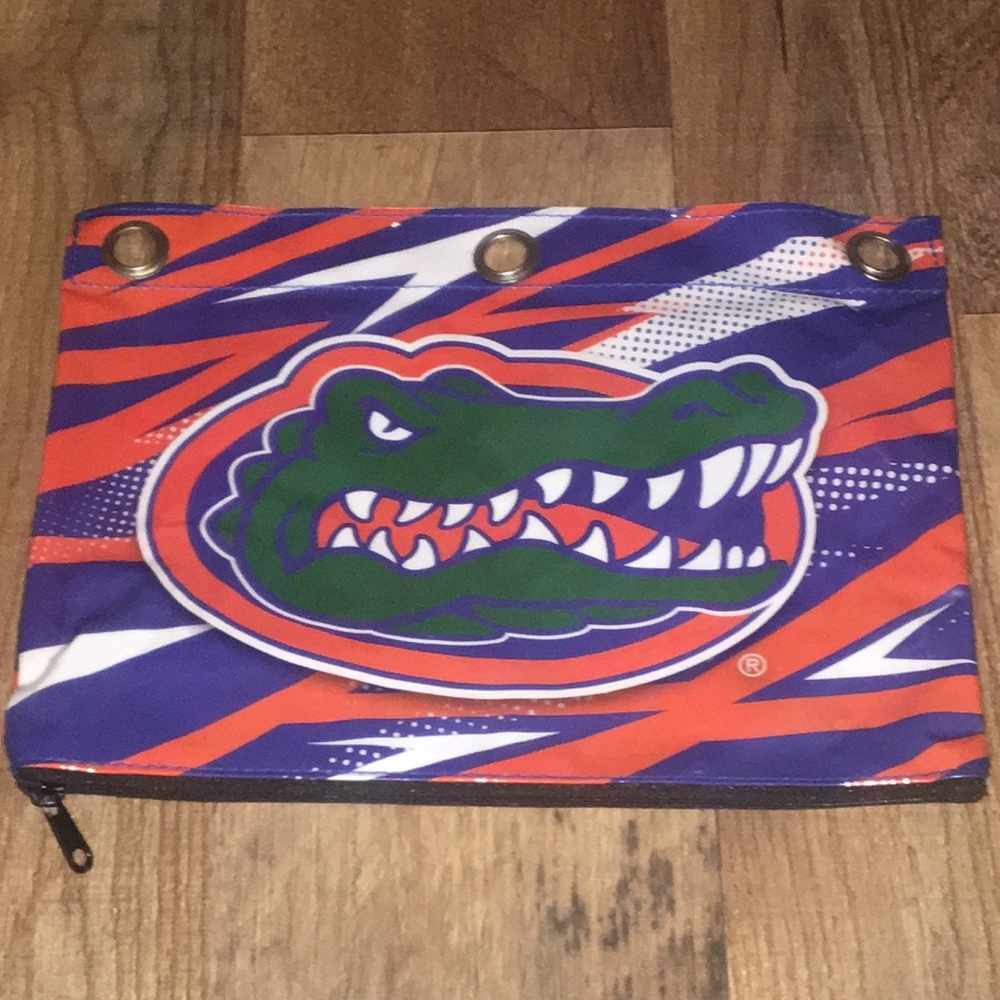 Blue Florida Gators Long Sleeve Shirt Woman’s Medium 8/10 w Free Pencil Case - Picture 2 of 12